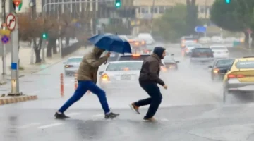 تحذير من الأرصاد الجوية الأردنية بشأن منخفض جوي وسيول قوية يوم السبت